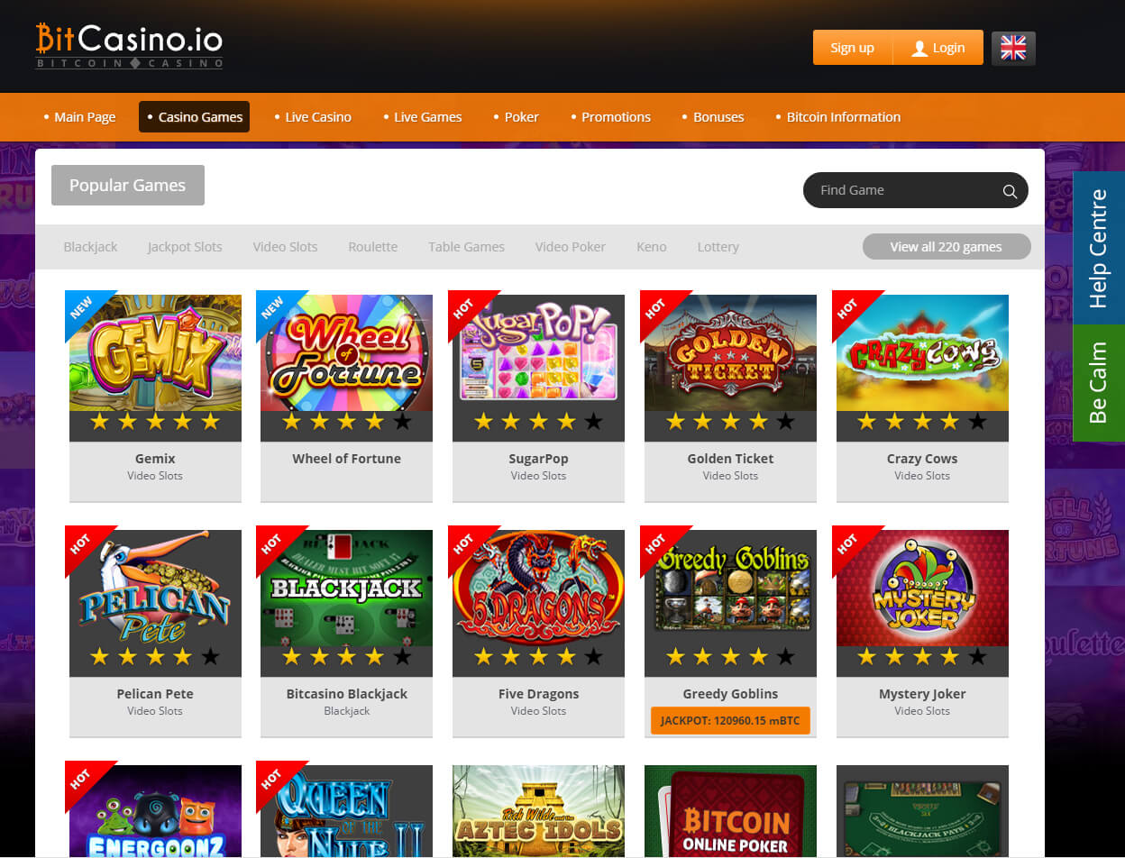 BitCasino io Review Best Bitcoin Baccarat